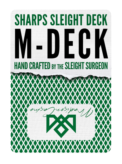 MADISON SHARPS MAD SET (3 Decks) Green/Black