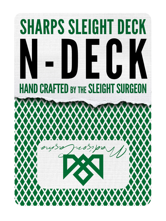 MADISON SHARPS N-DECK (Green) playing cards