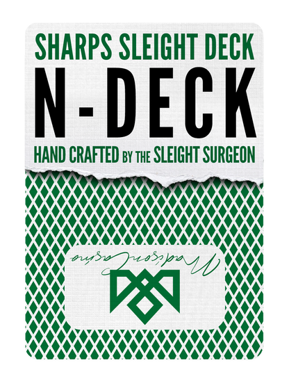 MADISON MASTERS Green & Black (4 Decks)