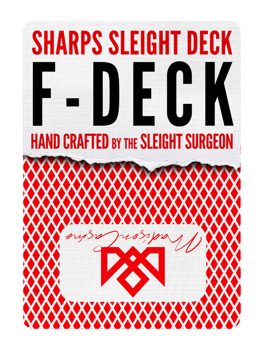 MADISON SHARPS F-DECK (RED v2.0) playing cards