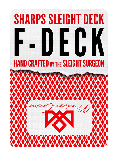 MADISON SHARPS F-DECK (RED v2.0)