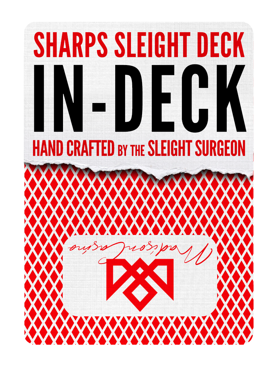 MADISON SHARPS In-DECK (RED v2.0)