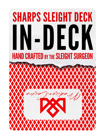 MADISON SHARPS In-DECK (RED v2.0)