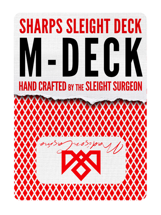 MADISON SHARPS M-DECK (RED v2.0) playing cards