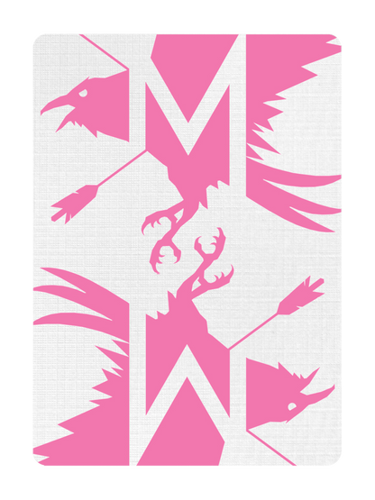 MADISON PINK STRANGERS Playing Cards