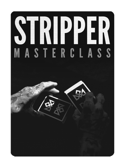 The F-DECK FINE STRIPPER Masterclass playing cards