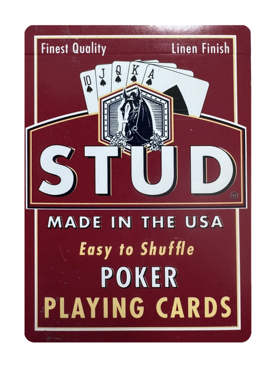 STUD Playing Cards (Red Edition) V2.0 playing cards