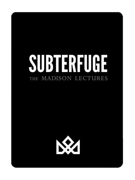 SUBTERFUGE - The Daniel Madison Magic Lectures eBook playing cards — view 5