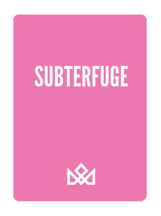 SUBTERFUGE - The Madison Lectures
