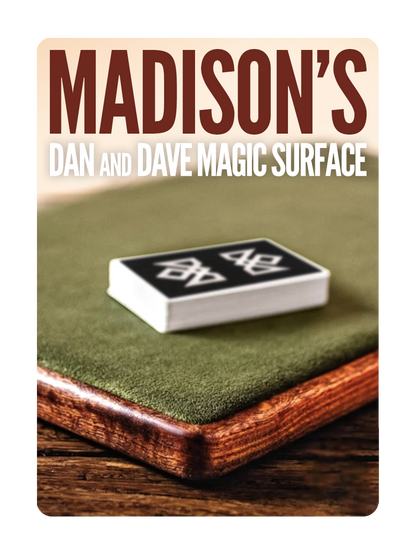 MADISON'S Dan and Dave Magic Surface ( GREEN )