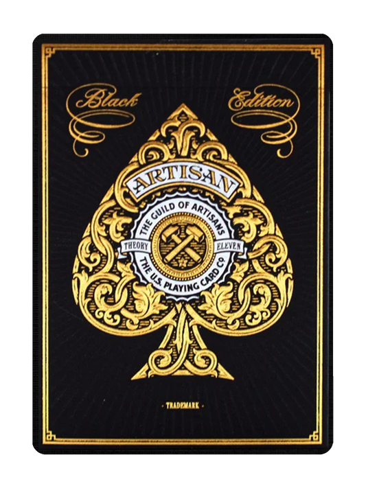 ARTISAN Playing Cards by theory11 (Black Edition)