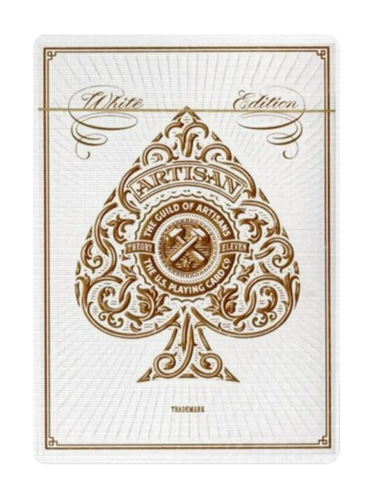ARTISAN Playing Cards by theory11 (White Edition)