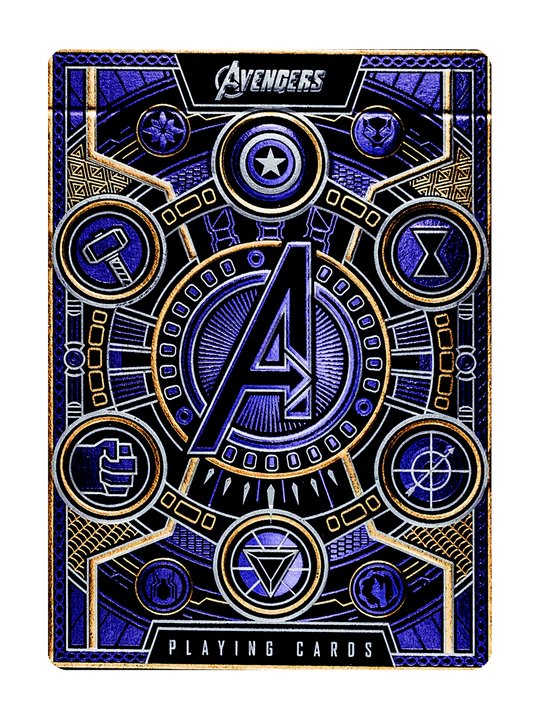 AVENGERS Playing Cards by theory11 (Purple Edition) playing cards