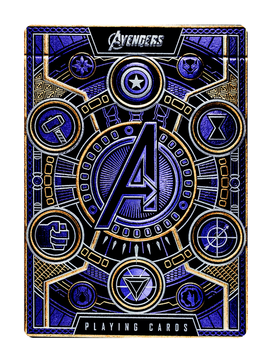 AVENGERS Playing Cards by theory11 (Purple Edition)