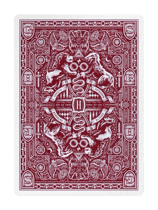 HARRY POTTER Playing Cards by theory11 (Set of Four) playing cards