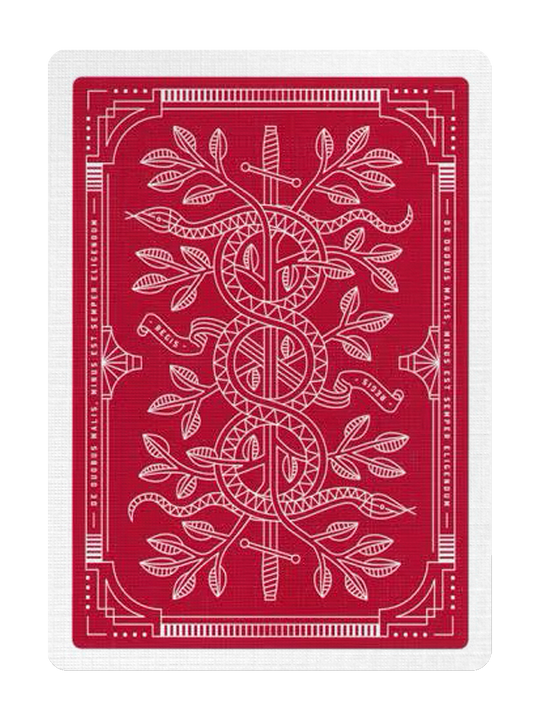 MONARCH Playing Cards by theory11 (Red Edition) playing cards