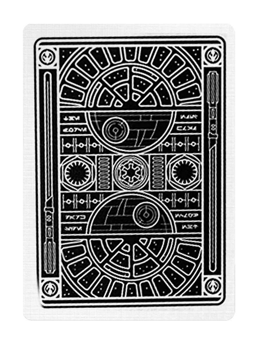 STAR WARS Playing Cards by theory11 (Dark Side - Black Edition)