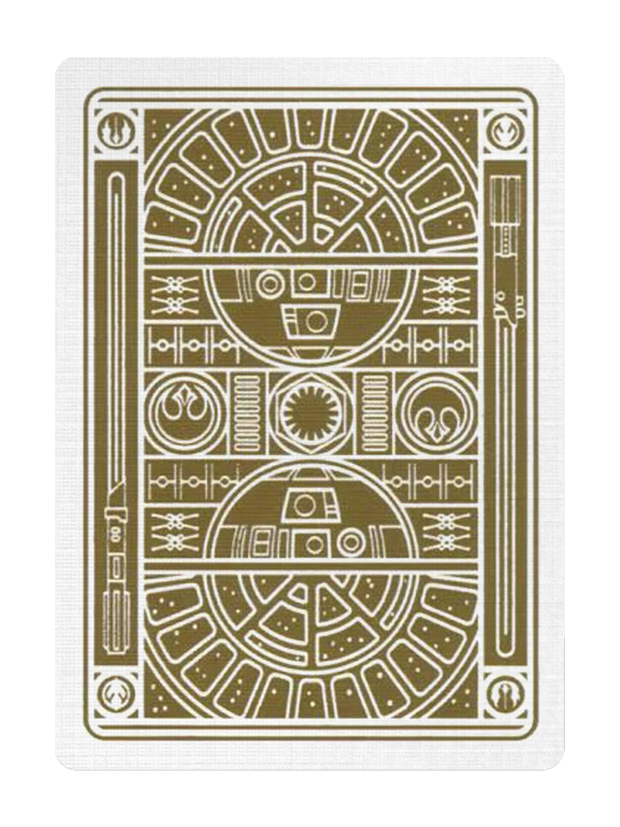 STAR WARS Playing Cards by theory11 (Gold Edition)