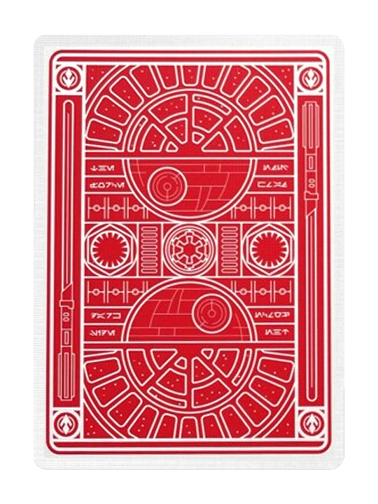STAR WARS Playing Cards by theory11 (Dark Side - Red Edition) playing cards