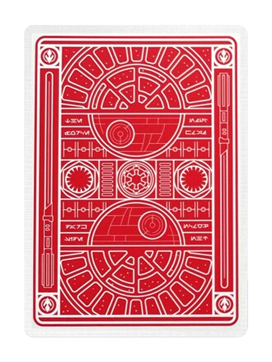 STAR WARS Playing Cards by theory11 (Dark Side - Red Edition)