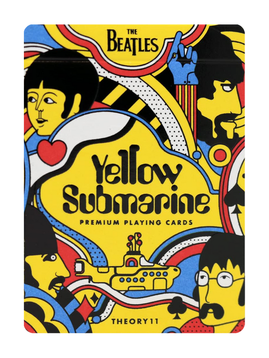 YELLOW SUBMARINE Playing Cards by theory11 playing cards