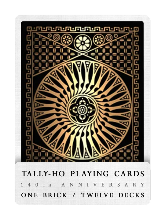 TALLY-HO Playing Cards 140th Anniversary Edition - BRICK (12 Decks) - Presale playing cards