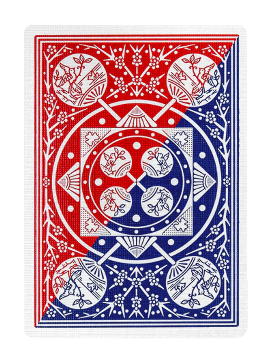 TALLY HO Fan Back Playing Cards BRICK OFFER