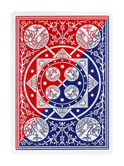 TALLY HO Fan Back Playing Cards BRICK OFFER