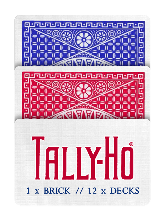TALLY HO Circle Back Playing Cards - BRICK DEAL (12 Decks) playing cards