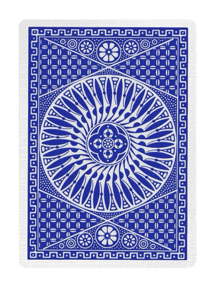 TALLY-HO Circle Back Playing Cards - RED / BLUE