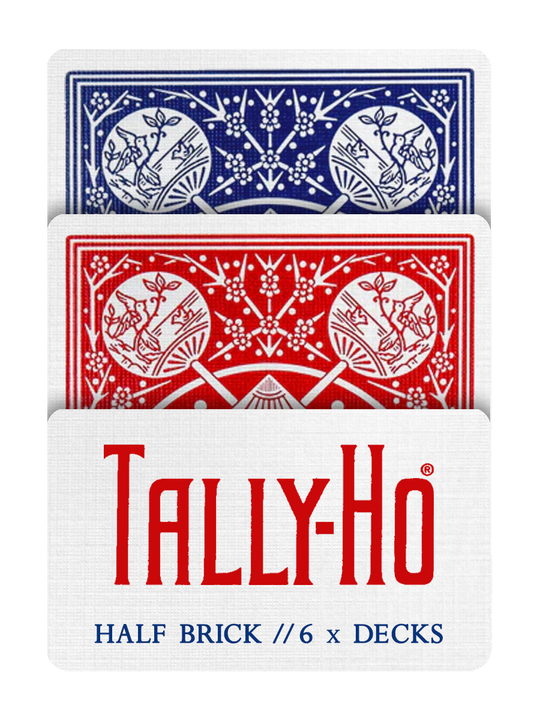 TALLY-HO Fan Back Playing Cards