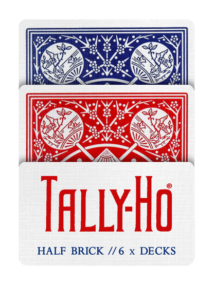 TALLY-HO Fan Back Playing Cards