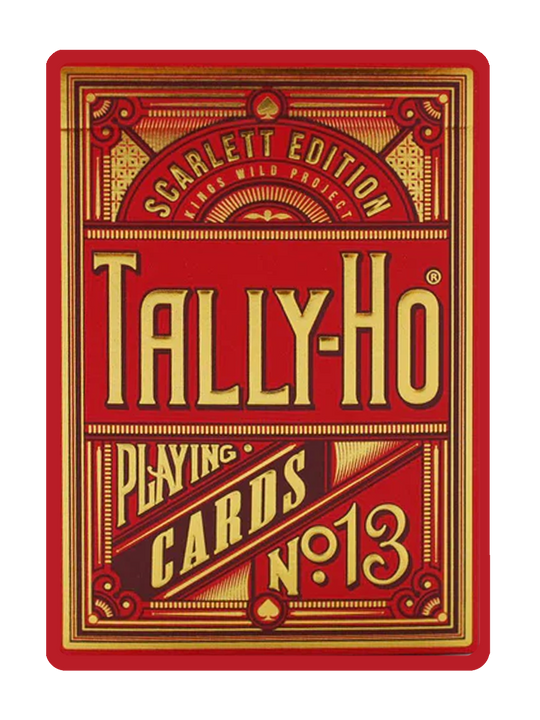 TALLY-HO ORIGINAL KING'S WILD PROJECT 4-DECK CARAT SET playing cards