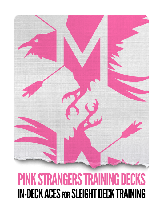 PINK STRANGERS - Aces TRAINING Deck ( IN-DECK )