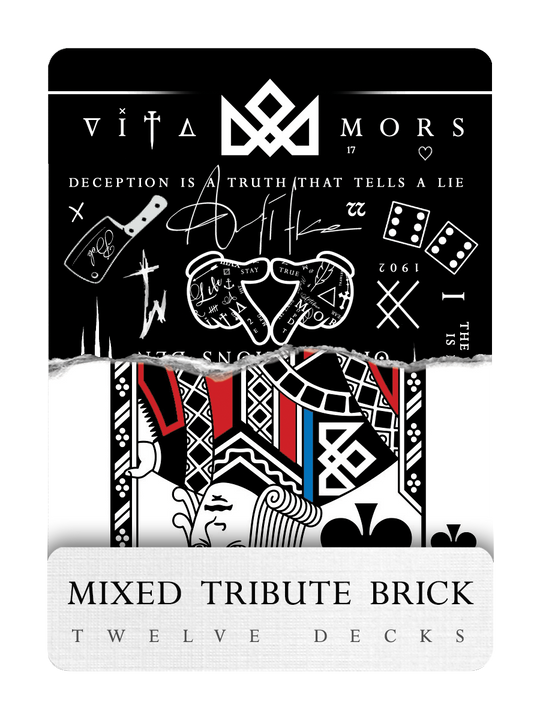 TRIBUTE COLLECTION - MIXED BRICK playing cards