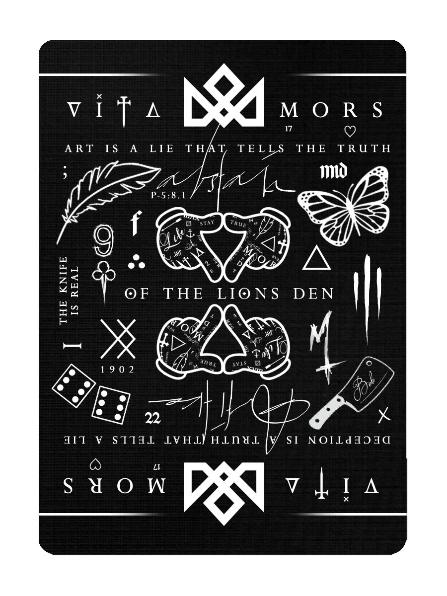 TRIBUTE Playing Cards & ADVOCATE SET