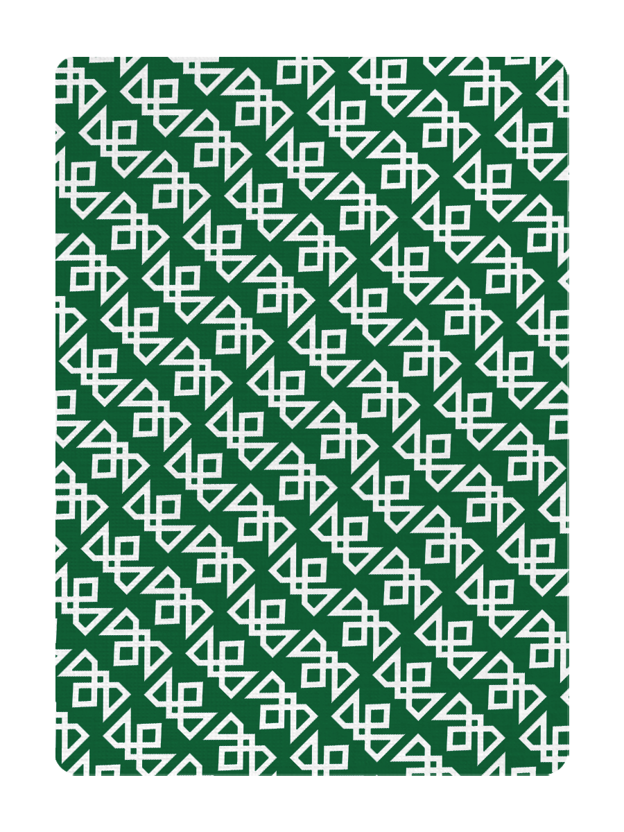MADISON GREEN TWISTERS Playing Cards - HALF BRICK DEAL