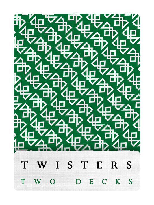 MADISON GREEN TWISTERS Playing Cards - UNSIGNED BOXSET
