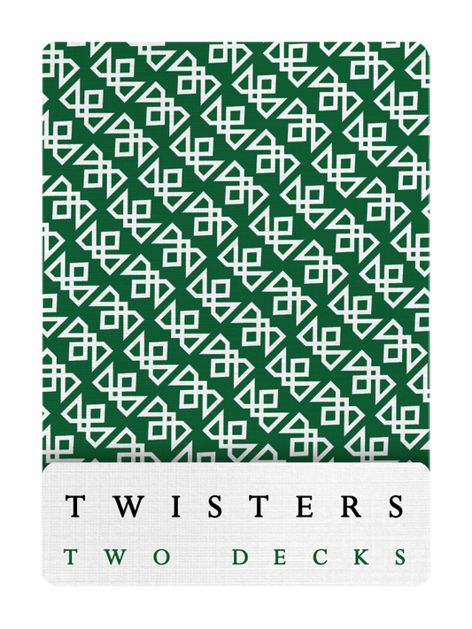 MADISON GREEN TWISTERS Playing Cards - UNSIGNED BOXSET