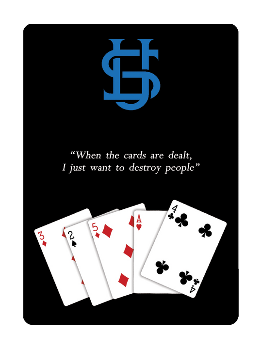 The WINNING HAND (Stu Ungar tribute) playing cards — view 5
