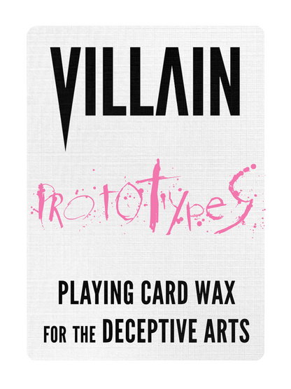 VILLAIN - PROTOTYPES