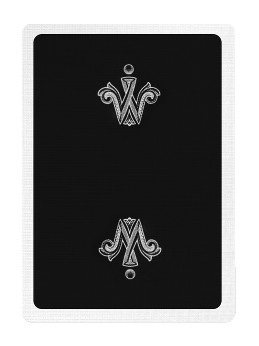 WHISPERING IMPS Gamesters Playing Cards by Chris Chelko (Black)