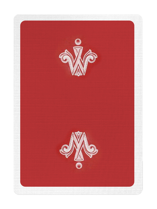 WHISPERING IMPS Gamesters Playing Cards by Chris Chelko (Red)