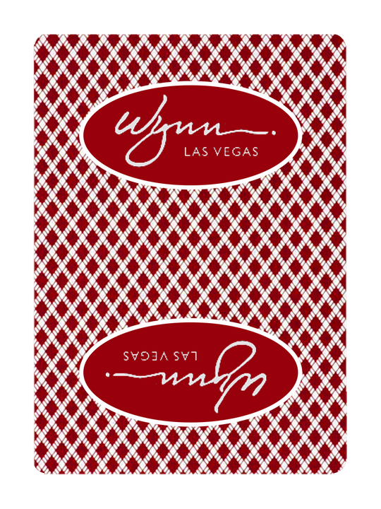 WYNN 'Signature' Bee Playing Cards - Jumbo Index (Red) playing cards