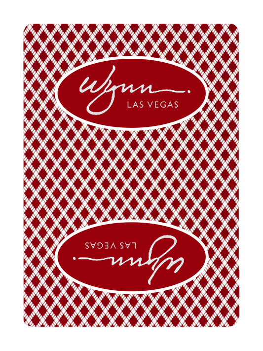 WYNN 'Signature' Bee Playing Cards - Jumbo Index (Red)
