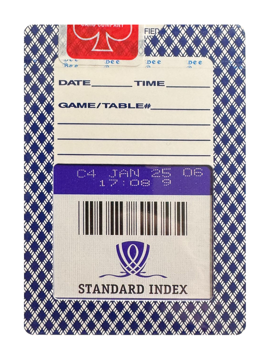 WYNN ICON Bee Playing Cards - Standard Index (Blue) playing cards