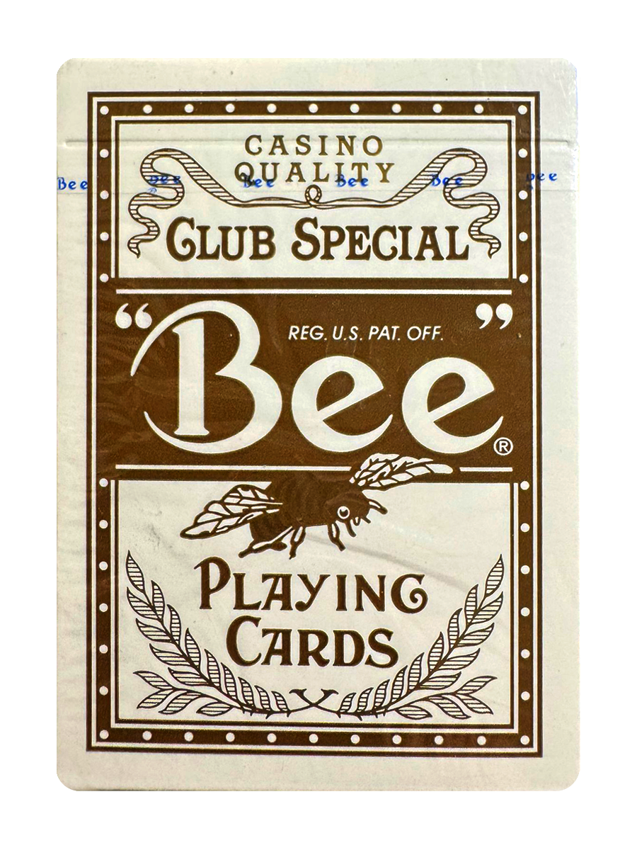 WYNN Bee Playing Cards - Jumbo Index (Brown)