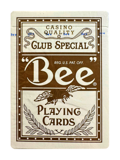 WYNN Bee Playing Cards - Jumbo Index (Brown)