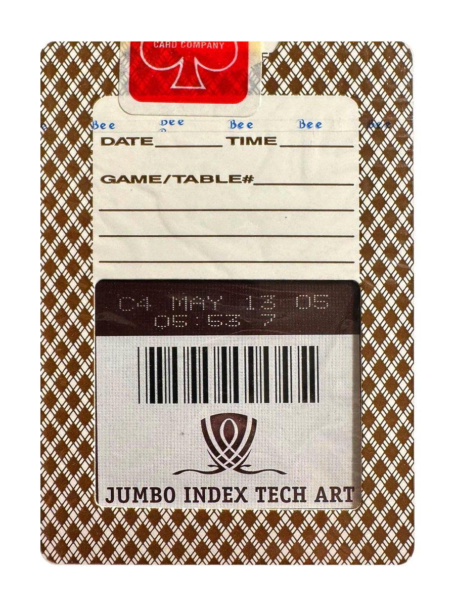 WYNN Bee Playing Cards - Jumbo Index (Brown)