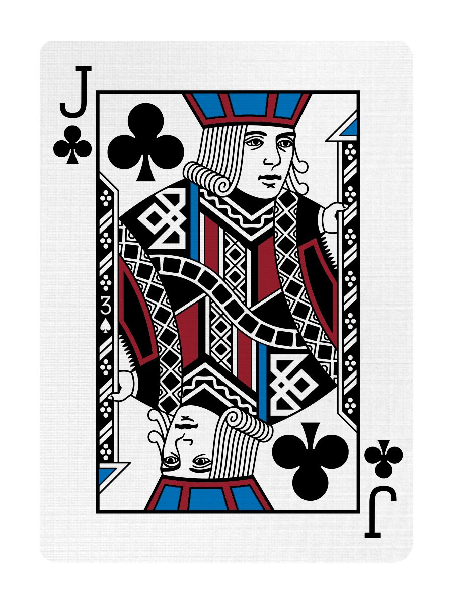 JACK of CLUBS - CUSTOM COURT CARD